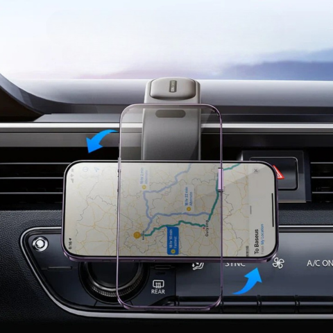 Draadloze Oplader Voor Auto – Discrete Bevestiging En Compatibel Met Alle Modellen 