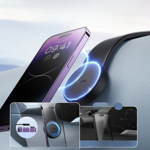Draadloze Oplader Voor Auto – Discrete Bevestiging En Compatibel Met Alle Modellen 