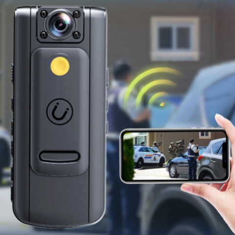 Telecamera Girevole per Auto – Registrazione a 360° e Visione Notturna 