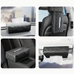 Caja de pañuelos coche de cuero PU – fijación para parasol o reposacabezas 