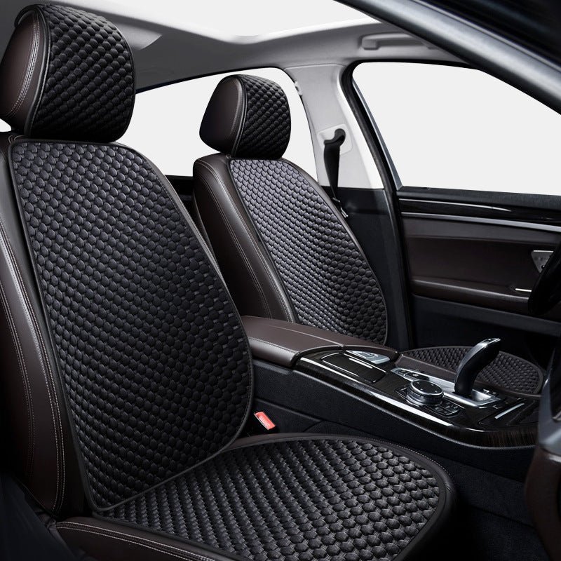 Zitplaatshoes Auto – Ademend Stof en Zomercomfort 