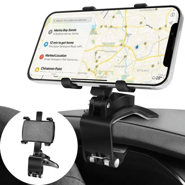 Support téléphone voiture - Sécurisé et pratique