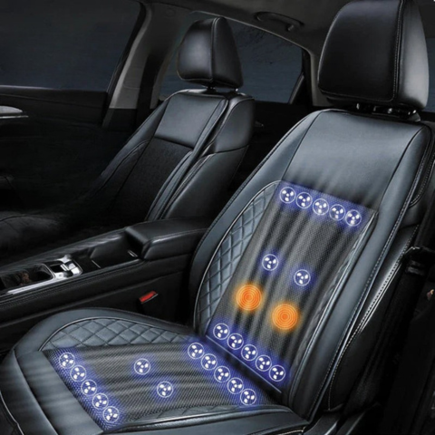 Siège De Massage Ventilé Pour Voiture — Confort Et Relaxation En Route