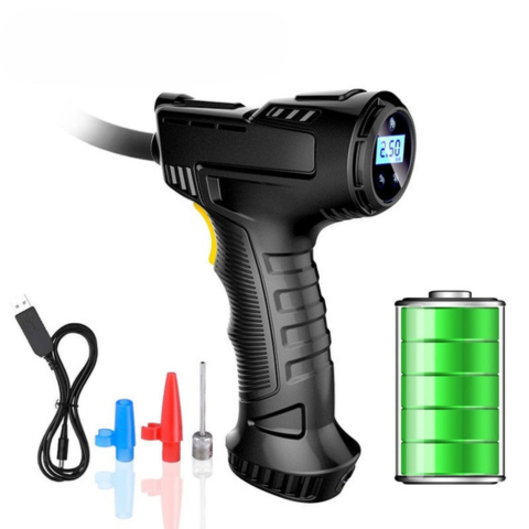 Compresseur D’Air Portable 120W — Gonflage Rapide Et Puissant