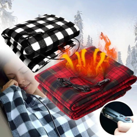 Verwarmde Auto Deken 12V — Comfort En Warmte In De Winter 