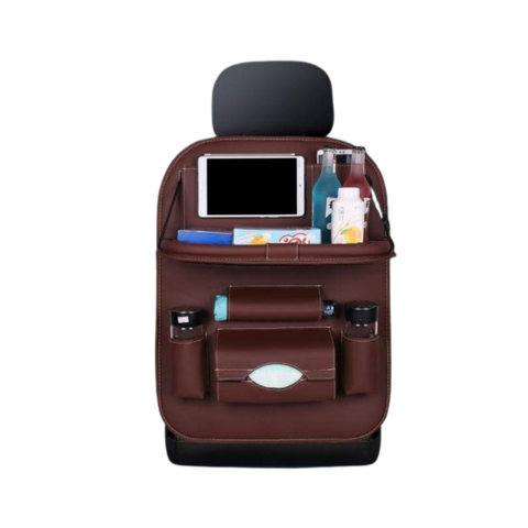 Organizador De Silla De Auto — Almacenamiento Práctico Y Multifuncional 