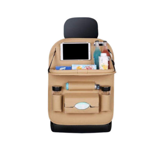 Organizador De Silla De Auto — Almacenamiento Práctico Y Multifuncional 