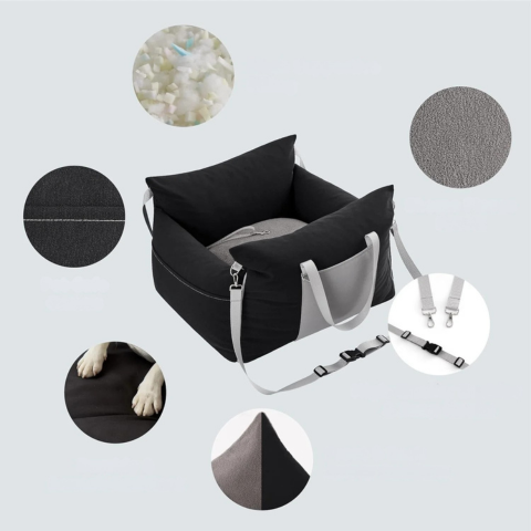 Prepravný košík pre psa — Pohodlie a bezpečnosť na cestách 