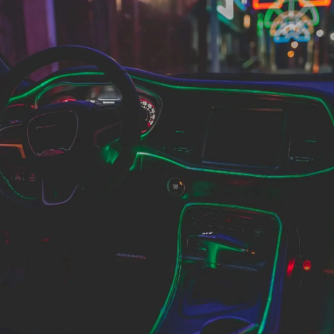 Bandes Lumineuses Auto – Ambiance RGB Intérieure