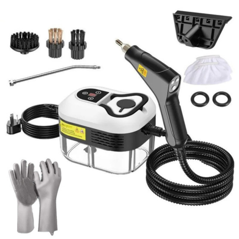 Limpiador a Vapor de Alta Presión 2500W — Potente y Ecológico 