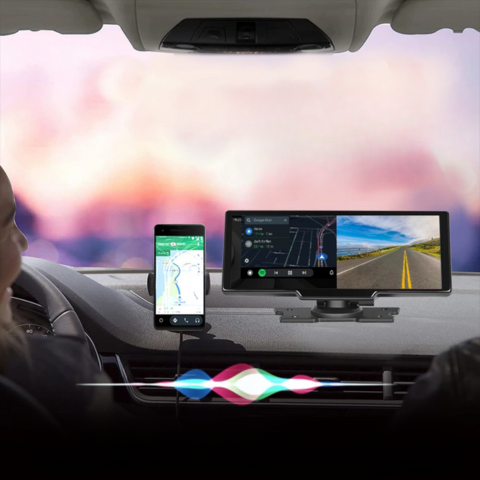 Ecran Multimedia Masina — Conectivitate Fara Fir Si Navigare Inteligenta 
