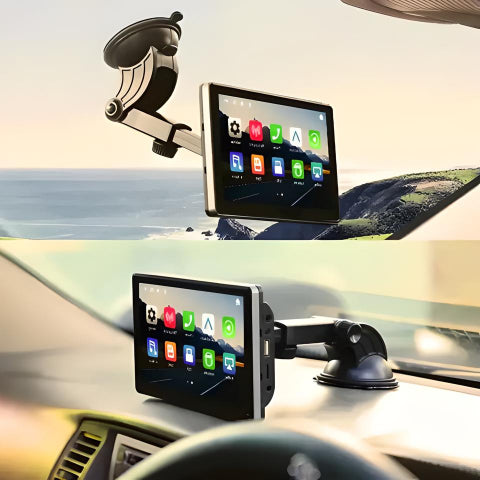 Auto multimediálny monitor – Jednoduchá inštalácia a kamera v cene 
