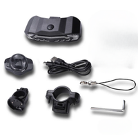 Multifunktionel cykelbaglygte - blinklys, bremse og alarm