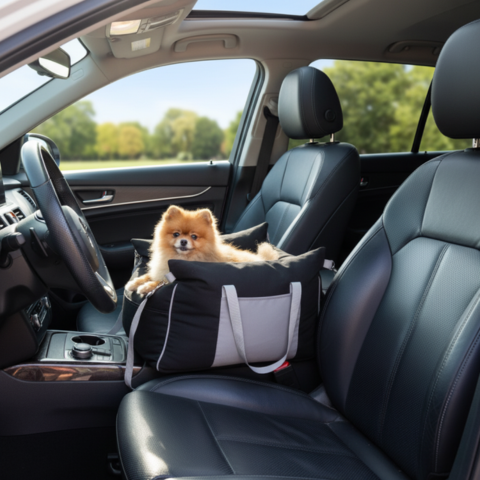 Prepravný košík pre psa — Pohodlie a bezpečnosť na cestách 