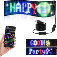 Programovatelné LED panel pro automobil — Moderní komunikace a styl 