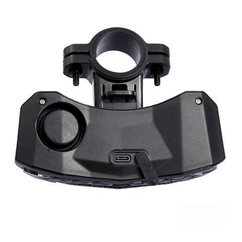 Multifunktionel cykelbaglygte - blinklys, bremse og alarm