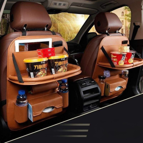 Organizador De Silla De Auto — Almacenamiento Práctico Y Multifuncional 