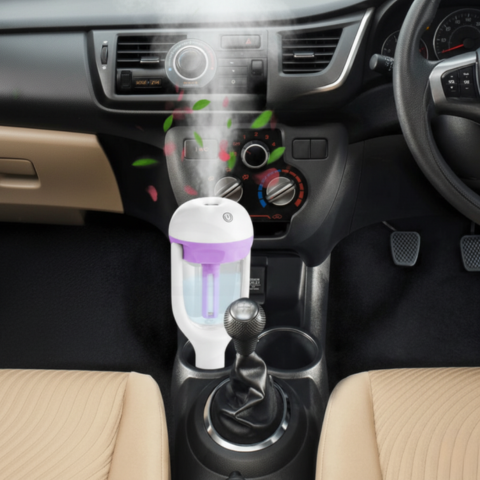 Aromatický difuzér Auto — Kompaktný čistič vzduchu 