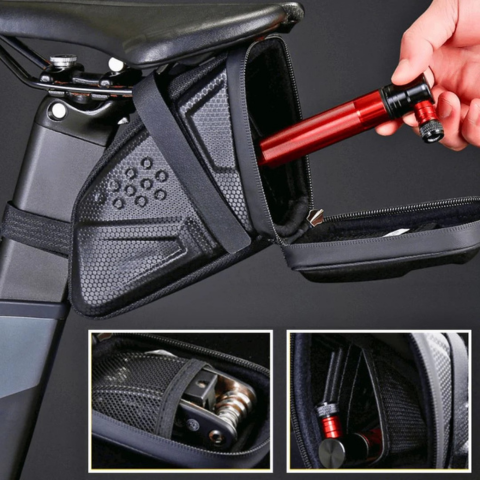Sacoche De Selle Vélo - Compacto e Impermeable