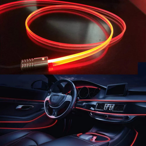 Bandes Lumineuses Auto – Ambiance RGB Intérieure