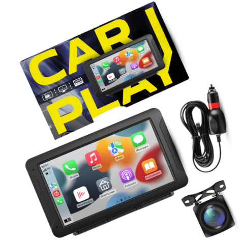 Multifunktionellt Multimedia System För Bil — GPS, Musik & Backkamera 
