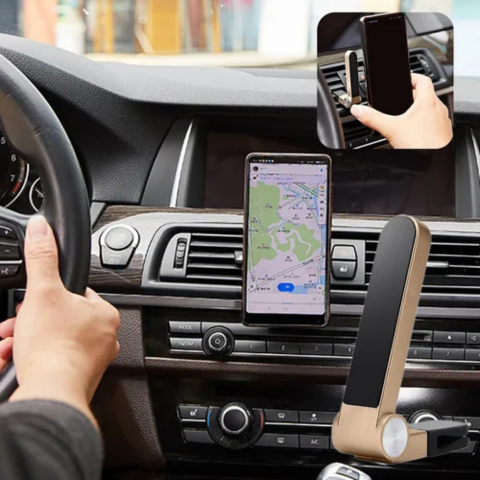 Support De Téléphone Voiture Pliable — Confort Et Sécurité De Conduite