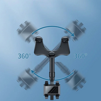 Support Telefono Retrovisore – Angolo Regolabile e Fissaggio Stabile 