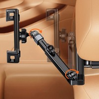 Telefon és tablet tartó autóhoz – Állítható fejtámla rögzítés 