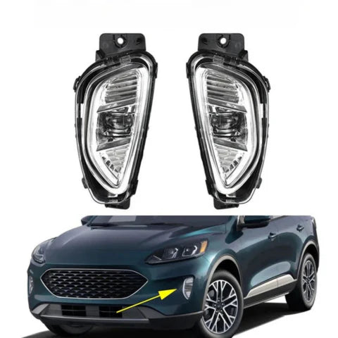 Fari Antinebbia Anteriori LED — Compatibili con Ford Escape 2020-2021 