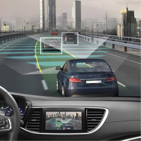 デュアルレンズフロント＆リアカー監視カメラ-HD録画＆連続保護