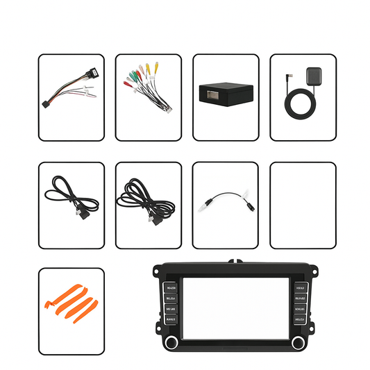Multimedia Systeem Auto – Touchscreen, GPS En Geïntegreerde WiFi 