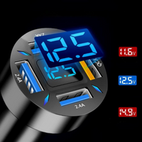 Καθολικός Φορτιστής Αυτοκινήτου Και Multi-USB 