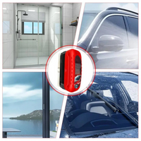 撥水性フロントガラスコーティング – 安全運転 