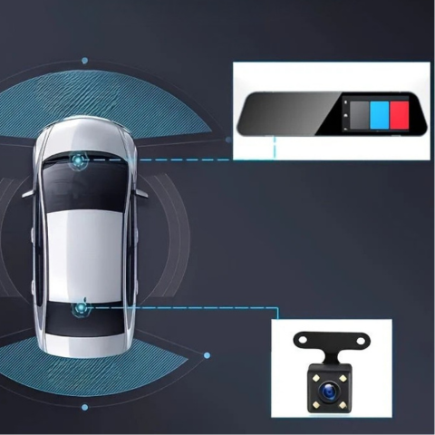 Magnetisch gemonteerde 1080p camera voor in het voertuig - Beeldkwaliteit en gebruiksgemak