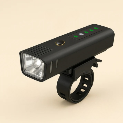 Luce anteriore per bicicletta da 250 lumen - Maggiore visibilità e sicurezza notturna