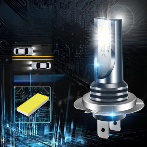 H7 H11 80W 6500K Led-lampor - exakt ljuskägla och stabila prestanda