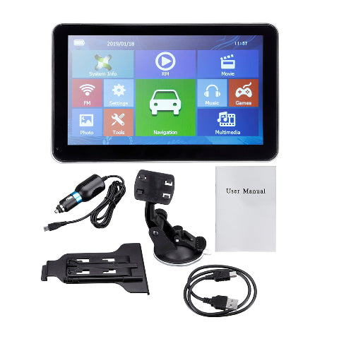 GPS Tactiel Auto – Vloeiende Navigatie En Moderne Interface 