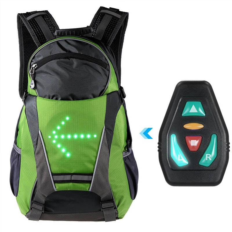 Batoh so signalizáciou LED s diaľkovým ovládaním 