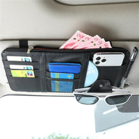 Auto-Organizer für Sonnenblenden — Halten Sie Ihre Accessoires griffbereit 