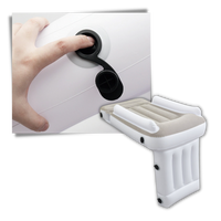 Oppustelig børneseng - rejsekomfort og hurtig installation