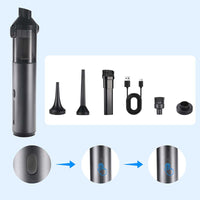 Aspirateur De Voiture Sans Fil Haute Performance — Nettoyage Rapide & Utilisation Pratique