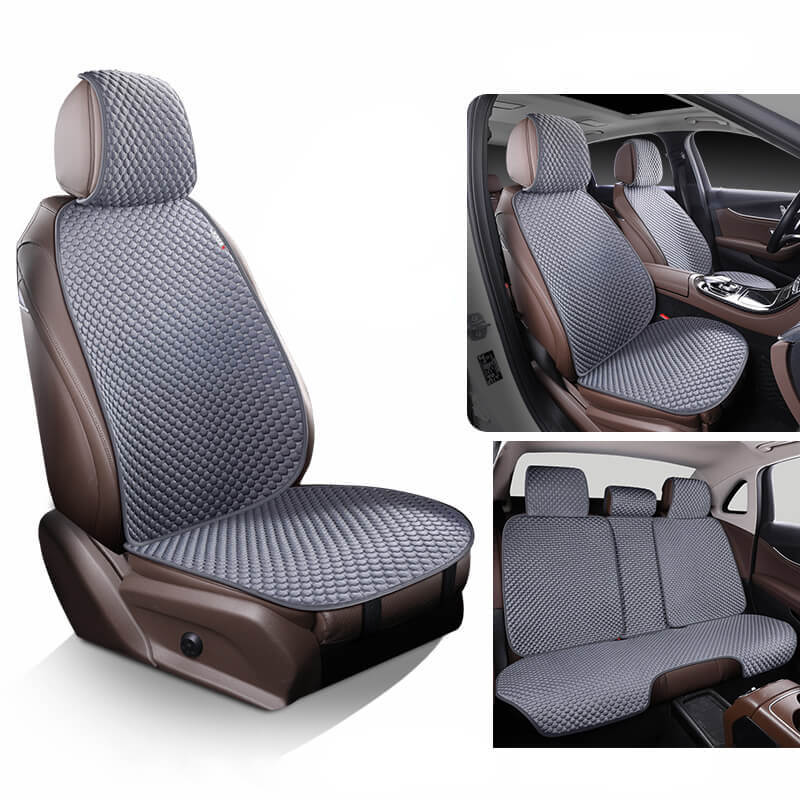 Zitplaatshoes Auto – Ademend Stof en Zomercomfort 