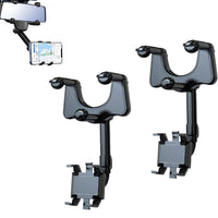 Support Telefono Retrovisore – Angolo Regolabile e Fissaggio Stabile 